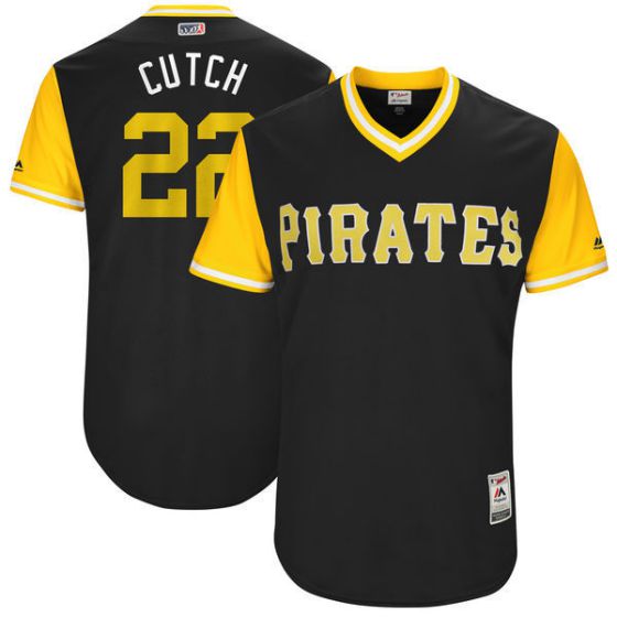 Men Pittsburgh Pirates #22 Cutch Brown New Rush Limited MLB Jerseys